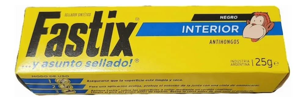 FASTIX NEGRO 25GRS