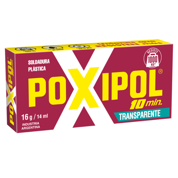 POXIPOL® 10 MIN TRANSPARENTE 16g/14ML